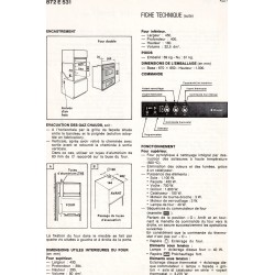 fiche technique bis 872 E 531