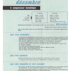 caractéristiques décembre