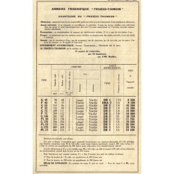 armoire frigorifique 1930 Frigéco Thomson