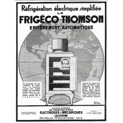 pub  Frigéco Thomson 1929