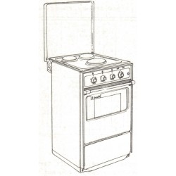 cuisinière 503 E 301 Brandt