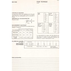 fiche technique bis 503 E 602