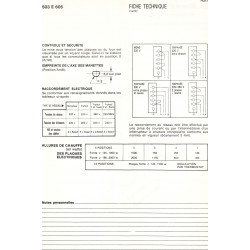 fiche technique bis 503 E 605