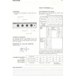 fiche technique bis 503 E 606
