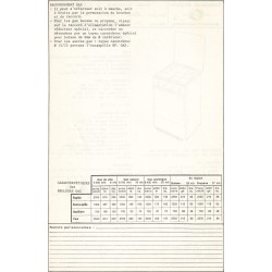 fiche technique bis 503 G 201
