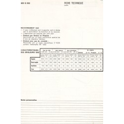 fiche technique bis 503 G 202