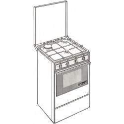 cuisinière 503 G 205 Brandt