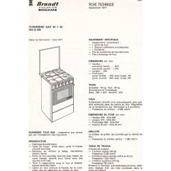 fiche technique 504 G 305
