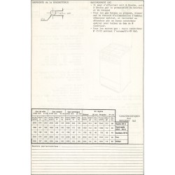 fiche technique bis 504 G 401