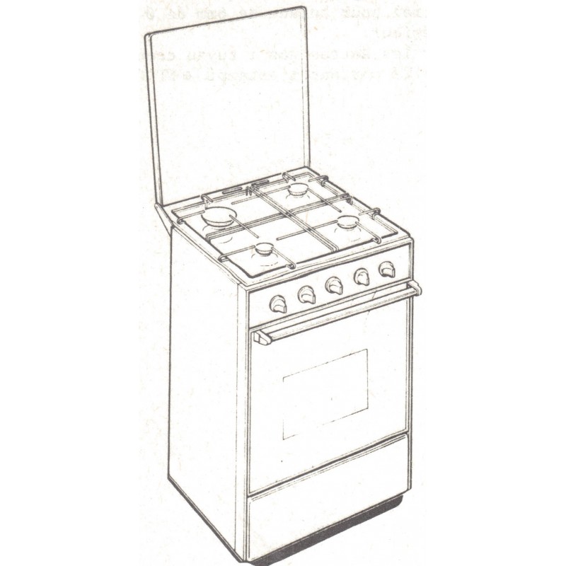 cuisinière 504 G 401 Brandt