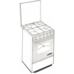 cuisinière 504 G 602 Brandt