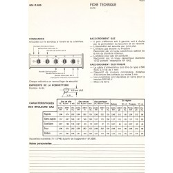 fiche technique bis 504 G 605