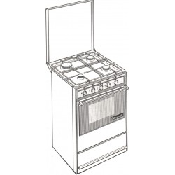 cuisinière 504 G 205 Brandt