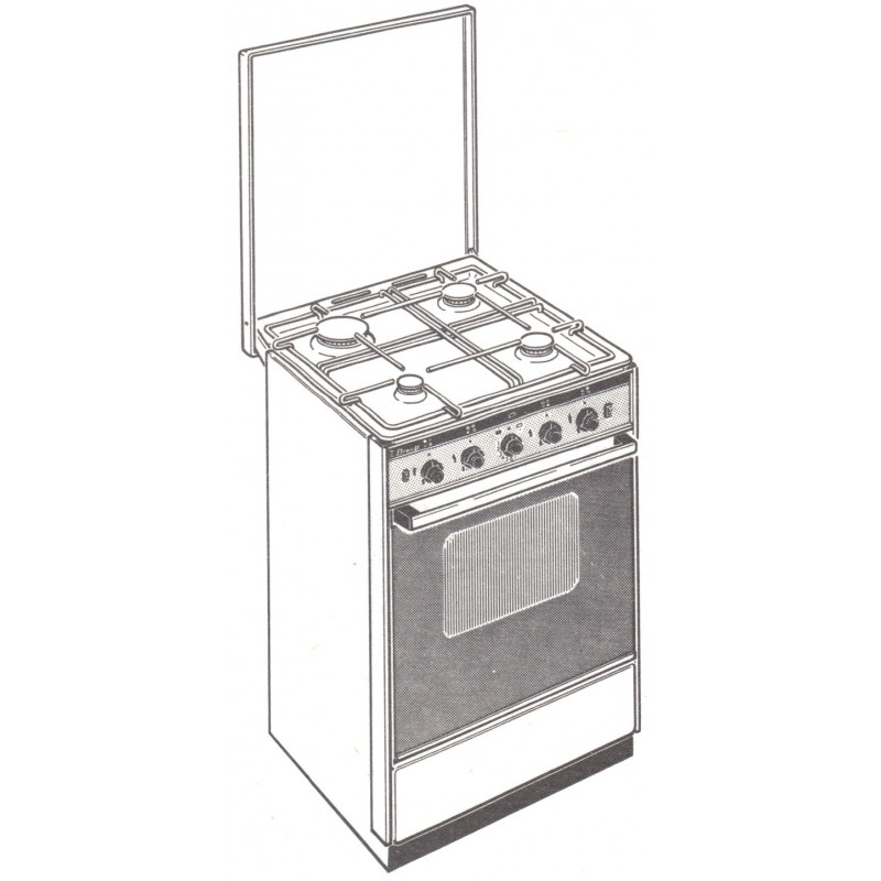 cuisinière 504 G 606 Brandt