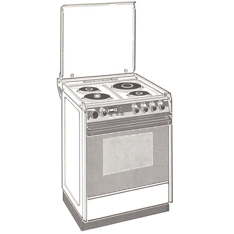 cuisinière CEPL 611 Vedette