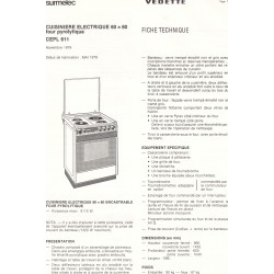 fiche technique CEPL 611