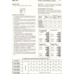 fiche technique ter CEPL 611