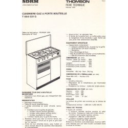 fiche technique T 854 031 G