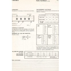 fiche technique bis  T 503 065 E