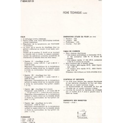 fiche technique bis T  604 221 D