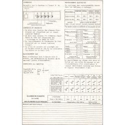 fiche technique bis 604 D 451