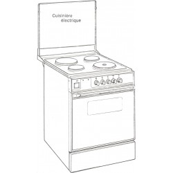 cuisinière  604 E 351 Brandt