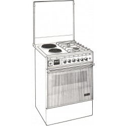 cuisinière 604 D 571 Brandt