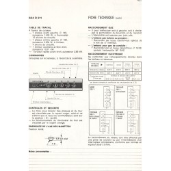 fiche technique bis 604 D 221