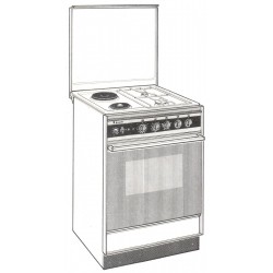 cuisinière 604 D 211 Brandt