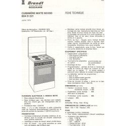 fiche technique 604 D 221