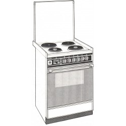 cuisinière 604 E 341 Brandt