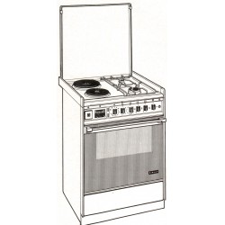cuisinière 604 D 581 Brandt
