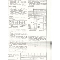 fiche technique  bis 604 E 651