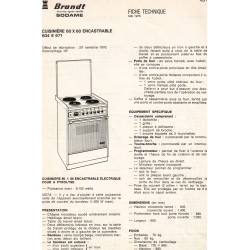 fiche technique 604 E 671