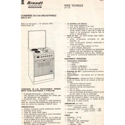 fiche technique  604 D 671