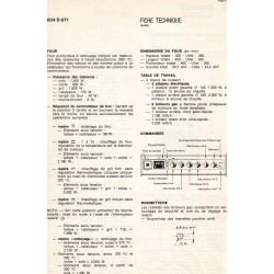 fiche technique bis 604 D 671