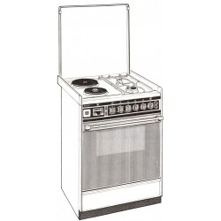 cuisinière 604 D 591 Brandt