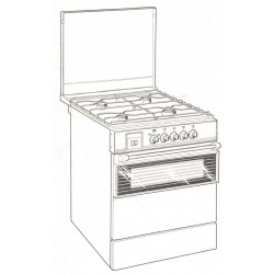 cuisinière 604 G 361 Brandt