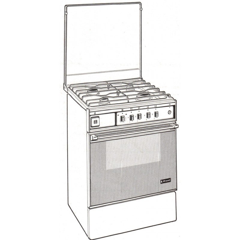 cuisinière 604 G 463 Brandt