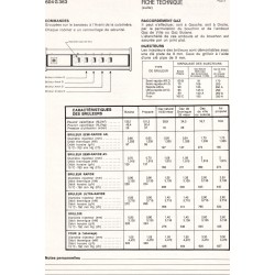 fiche technique bis 604 G 563