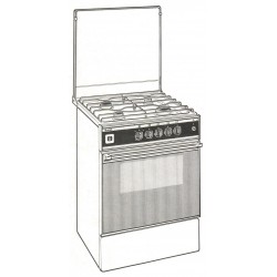 cuisinière 604 G 221 Brandt
