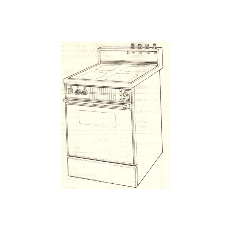 cuisinière t 604 852 E Thomson