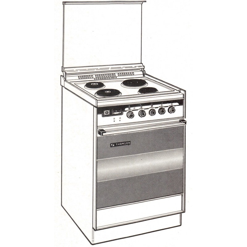 cuisinière T 604 664 E Thomson