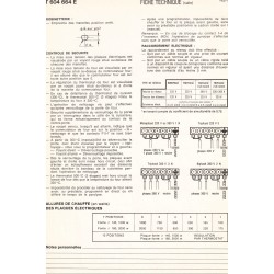 fiche technique ter T 604 664 E
