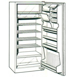 réfrigérateur FD 268 Frigeavia