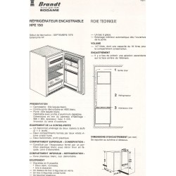 fiche technique HPE 150