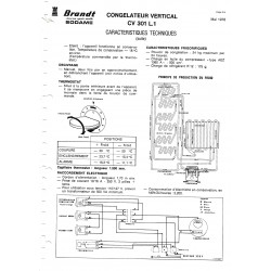 fiche technique CV 301 L 1 bis
