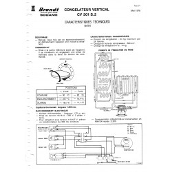 fiche technique CV 301 S 2 bis