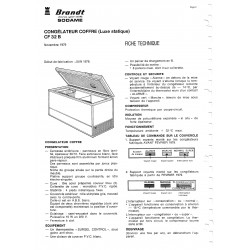 fiche technique CF 32 B