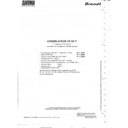 fiche technique CF 52 Y